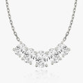 3.50 TCW Oval  Lab Grown Diamond Necklace