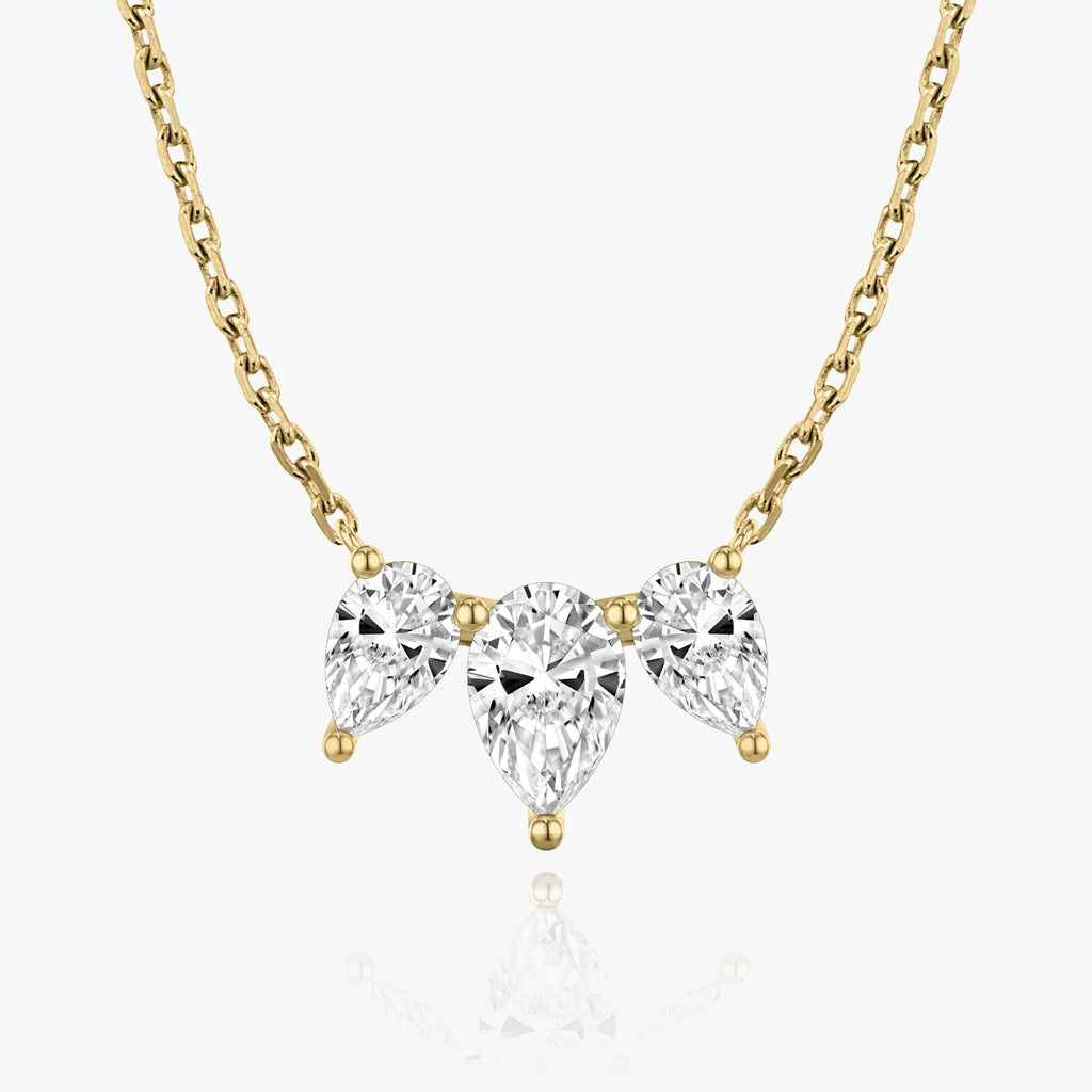 2.0 TC Pear  Lab Grown Diamond Necklace