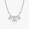 2.0 TC Emerald Lab Grown Diamond Necklace