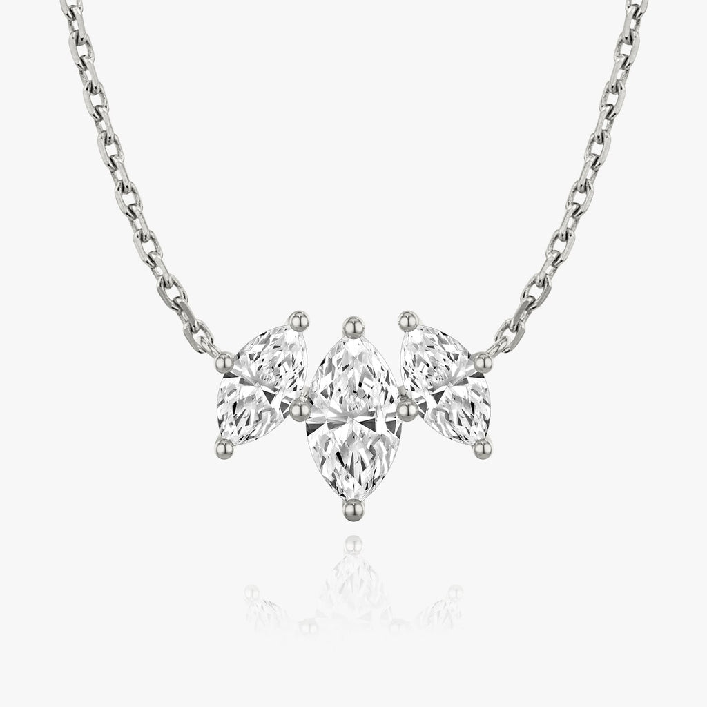 2.0 TC Marquise Lab Grown Diamond Necklace