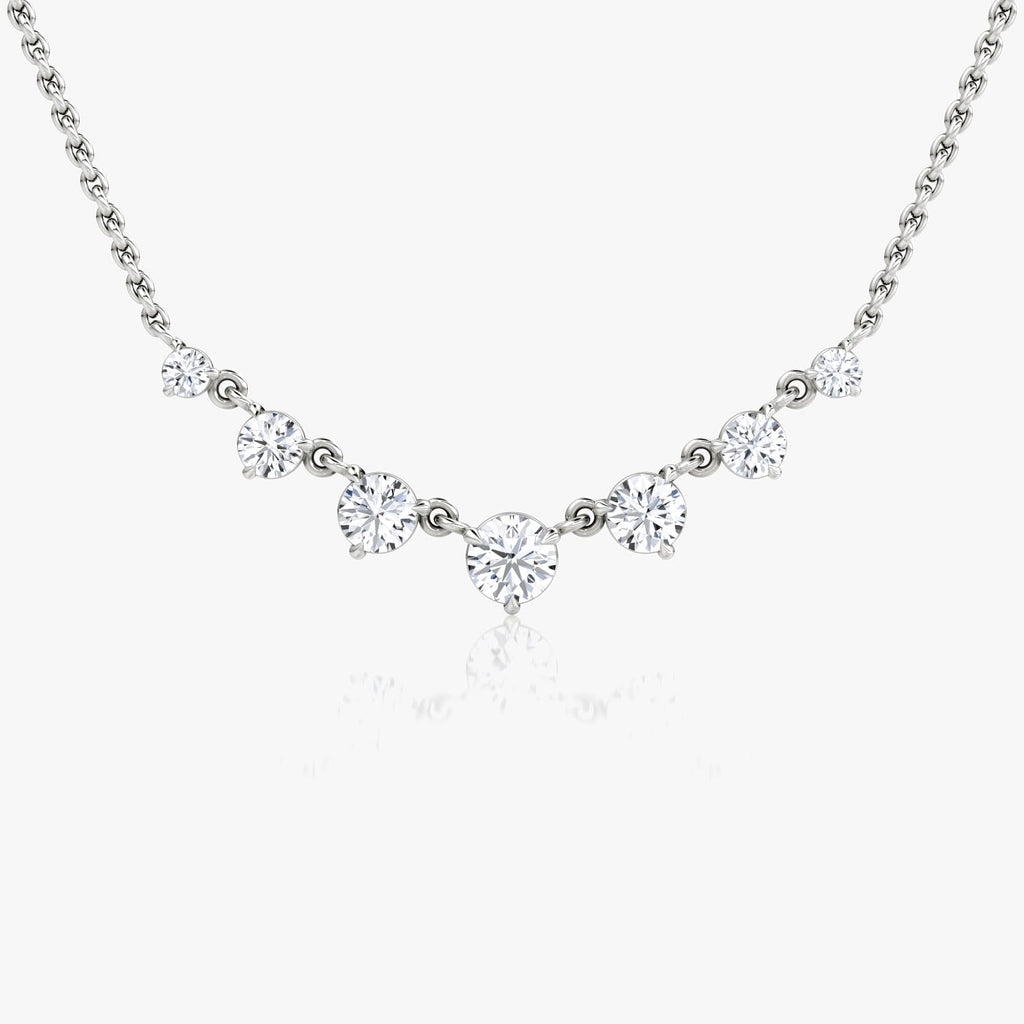 0.25 CT Round  Lab Grown Diamond Necklace