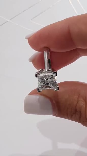 Princess Solitaire Lab Grown Diamond Engagement Ring