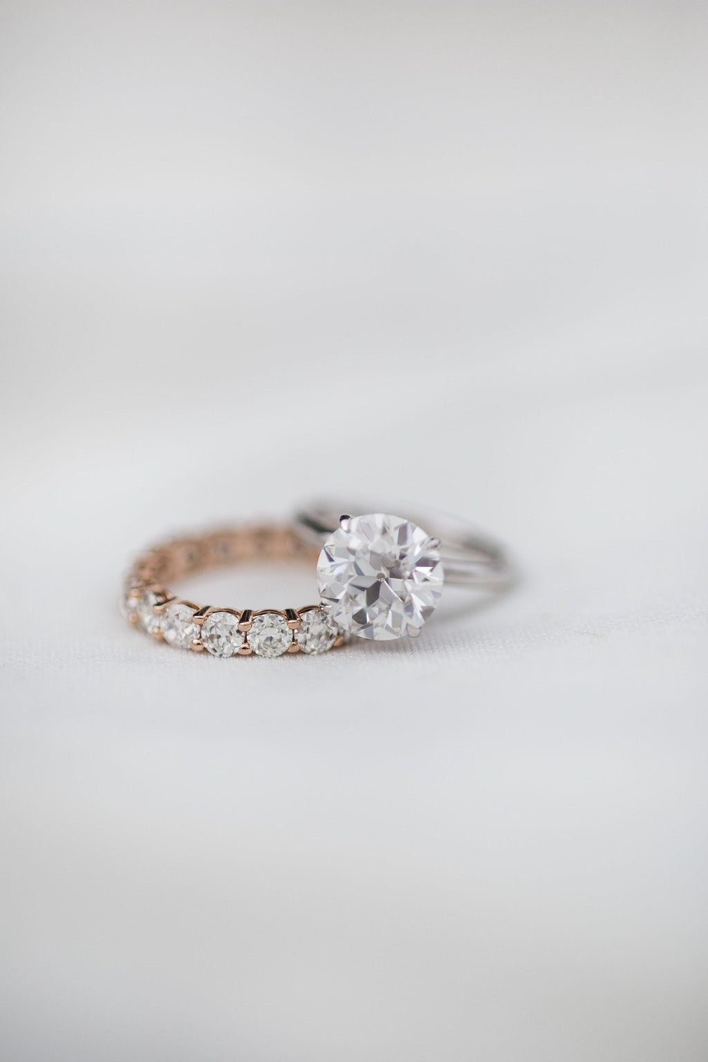 3.0 CT Round Solitaire Moissanite  Engagement Ring 9