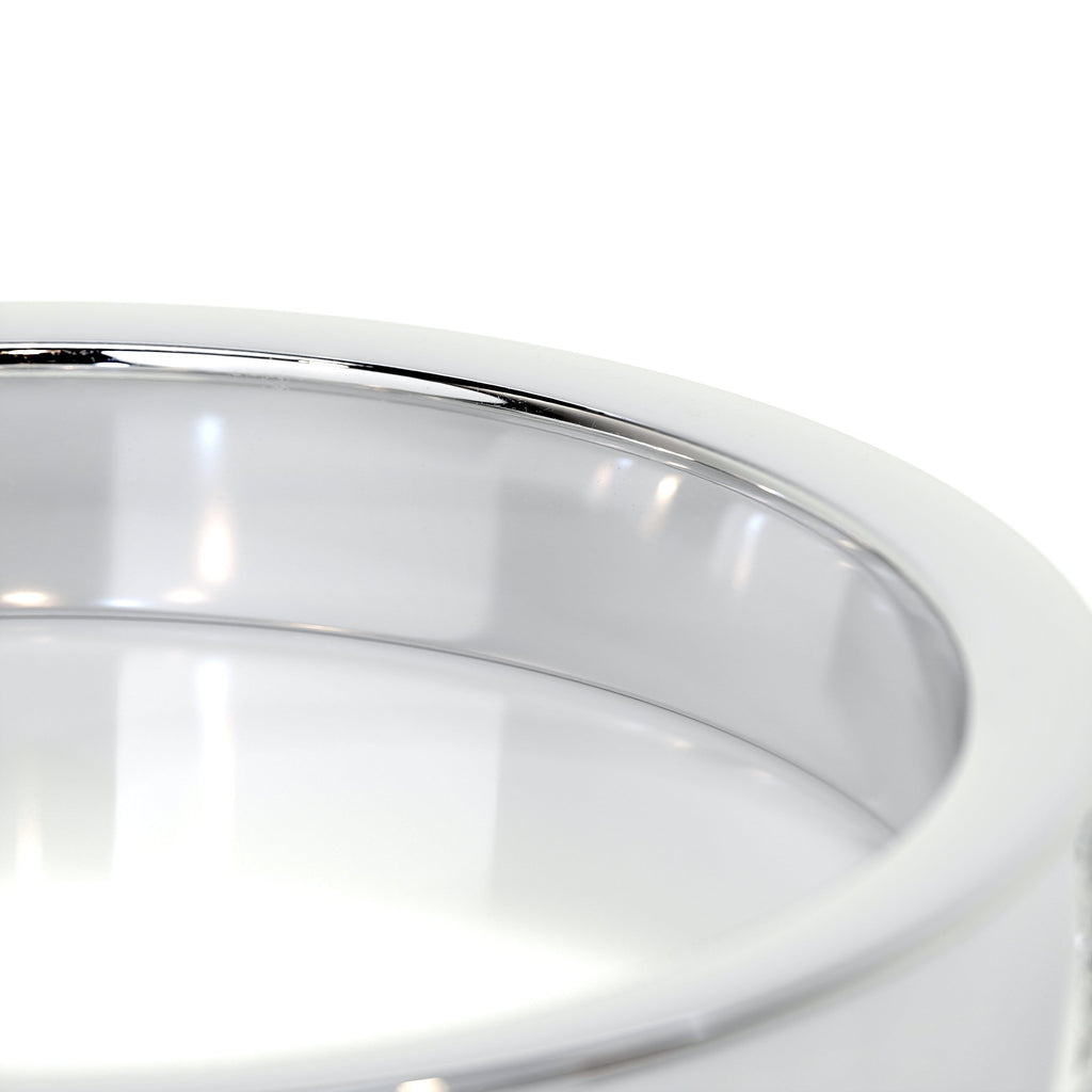0.2 CT Round Half Eternity Lab Grown Diamond Wedding Band