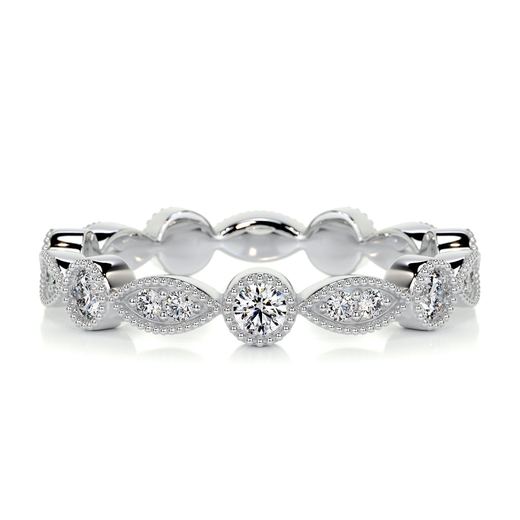 0.5 CT Round Full Eternity Lab Grown Diamond Wedding Band