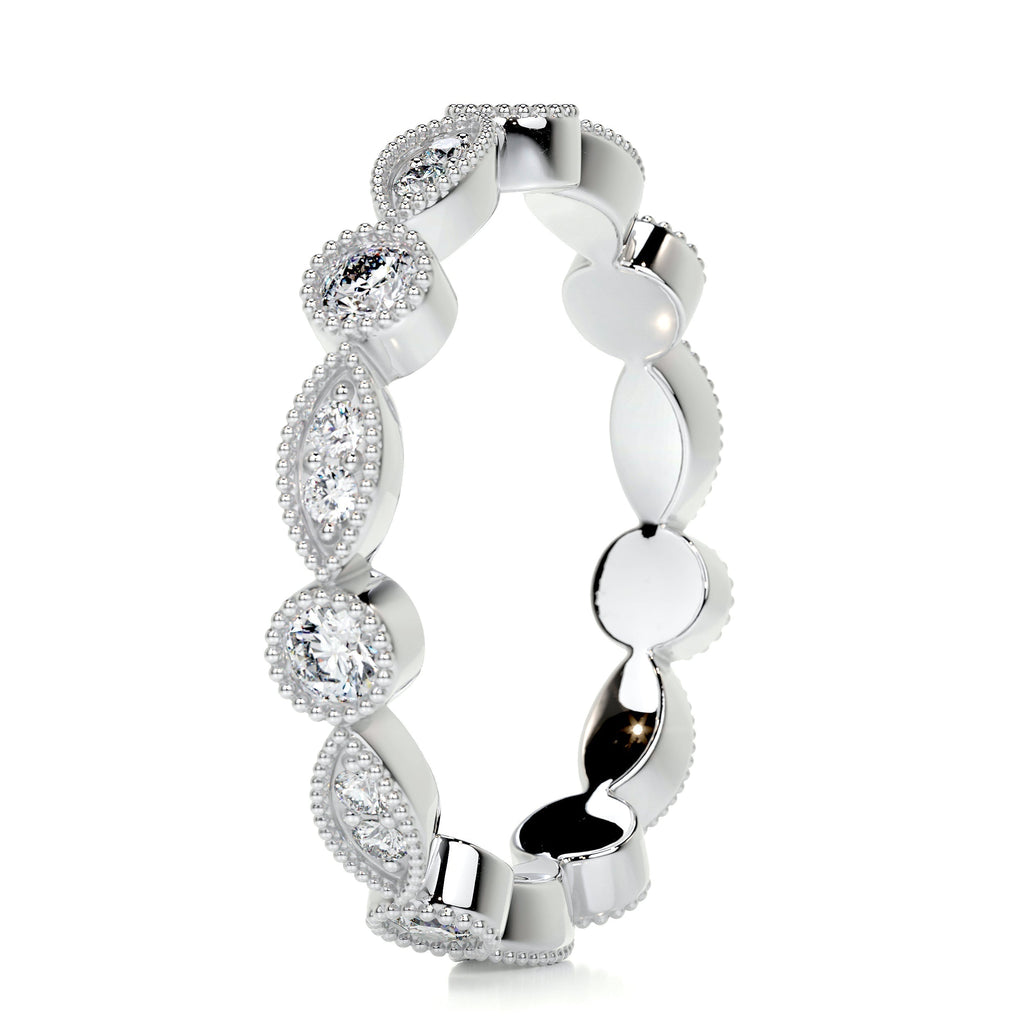 0.5 CT Round Full Eternity Lab Grown Diamond Wedding Band