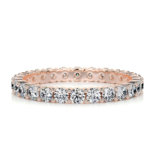 0.9 CT Round Full Eternity Lab Grown Diamond Wedding Band