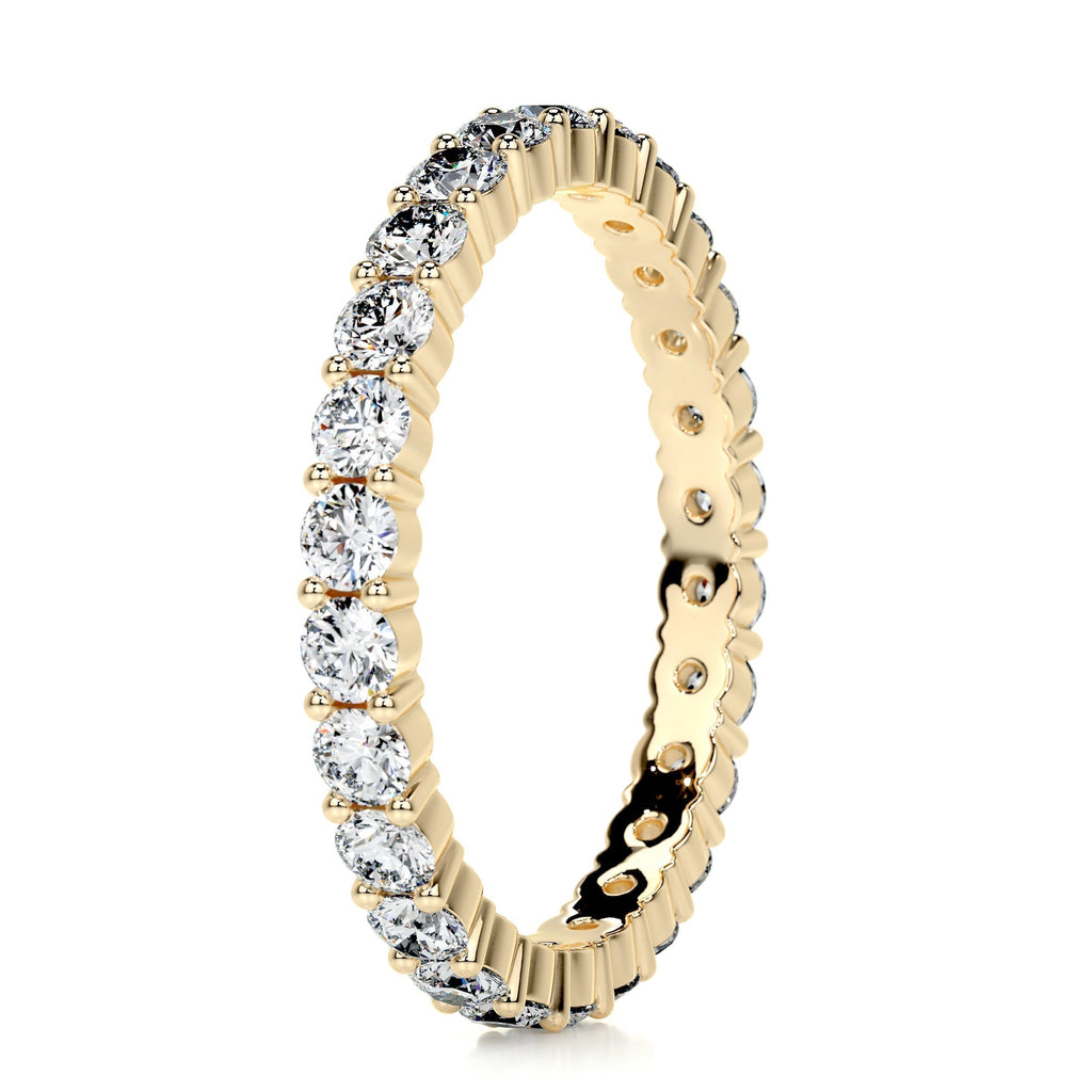 0.9 CT Round Full Eternity Lab Grown Diamond Wedding Band