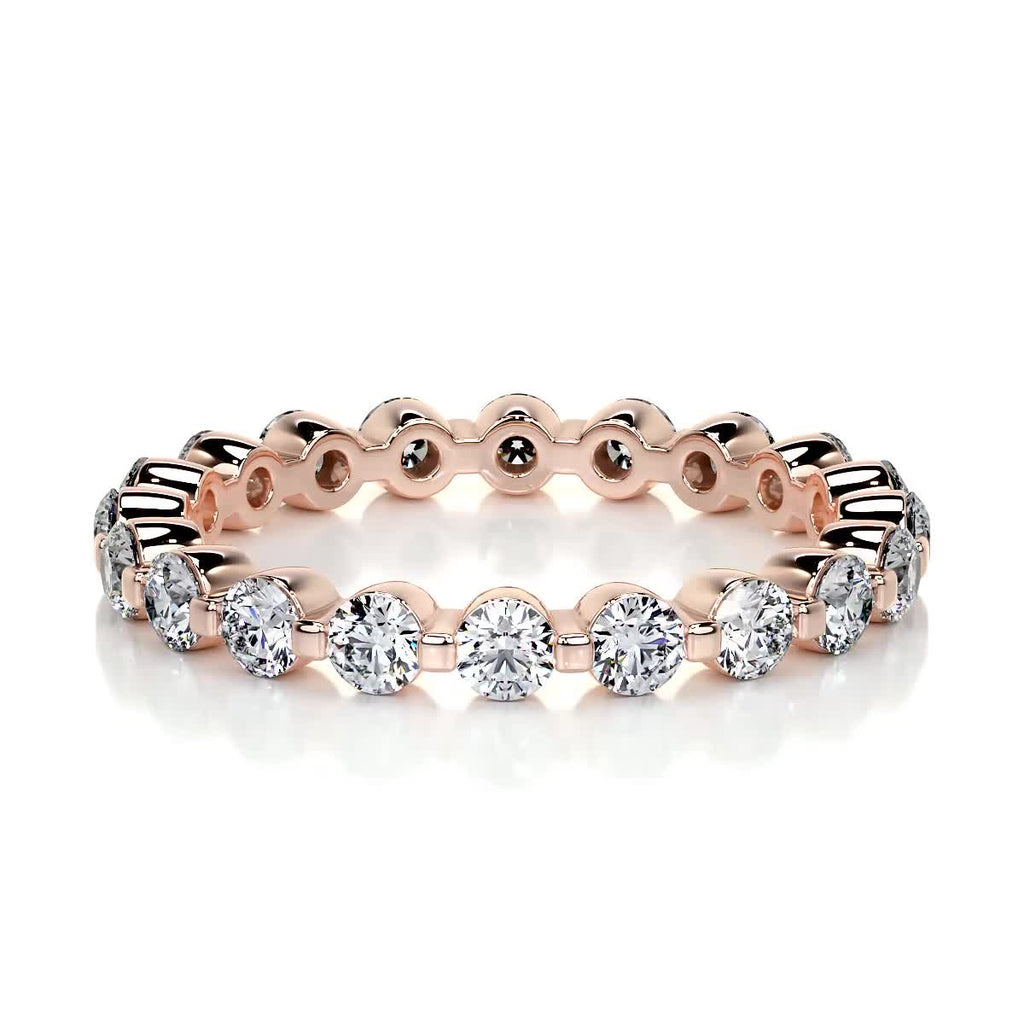1.75 CT Round Full Eternity Lab Grown Diamond Wedding Band