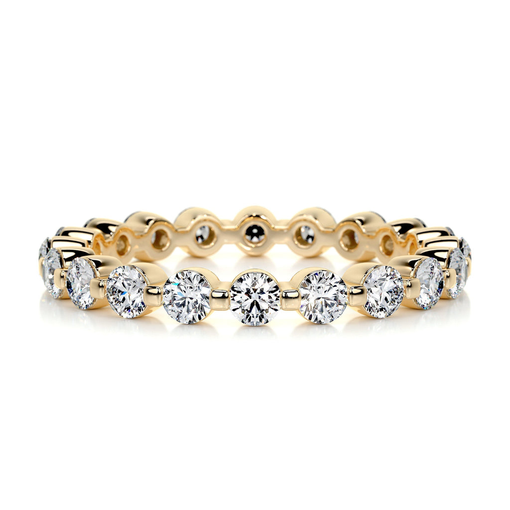 1.75 CT Round Full Eternity Lab Grown Diamond Wedding Band