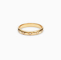 0.10 CT Round Flush Setting Lab Grown Diamond Wedding Band