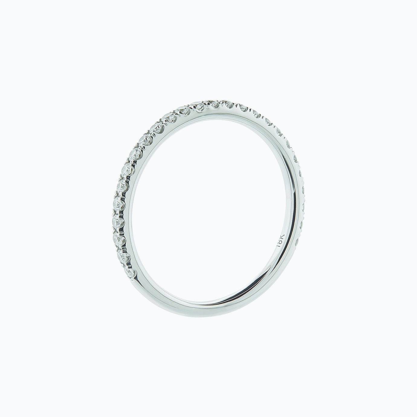 0.32 CT Round Eternity Lab Grown Diamond Wedding Band