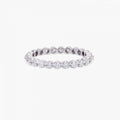 0.74 CT Round Full Eternity Lab Grown Diamond Wedding Band