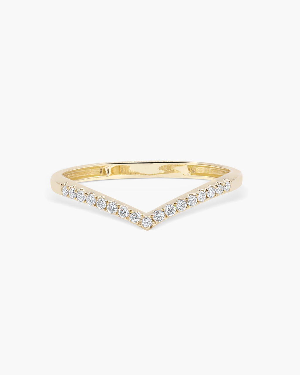 0.14ct Round Swirl Lab Grown Diamond Wedding Band