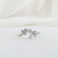 0.41 CT Round Unique Lab Grown Diamond Wedding Band