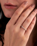 1.83 CT Round Full Eternity Lab Grown Diamond Wedding Band