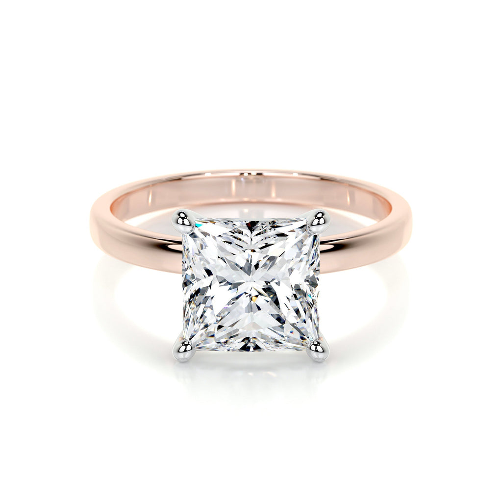 Princess Solitaire Lab Grown Diamond Engagement Ring
