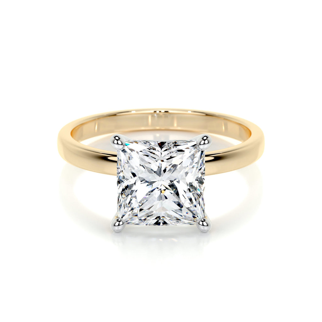 Princess Solitaire Lab Grown Diamond Engagement Ring
