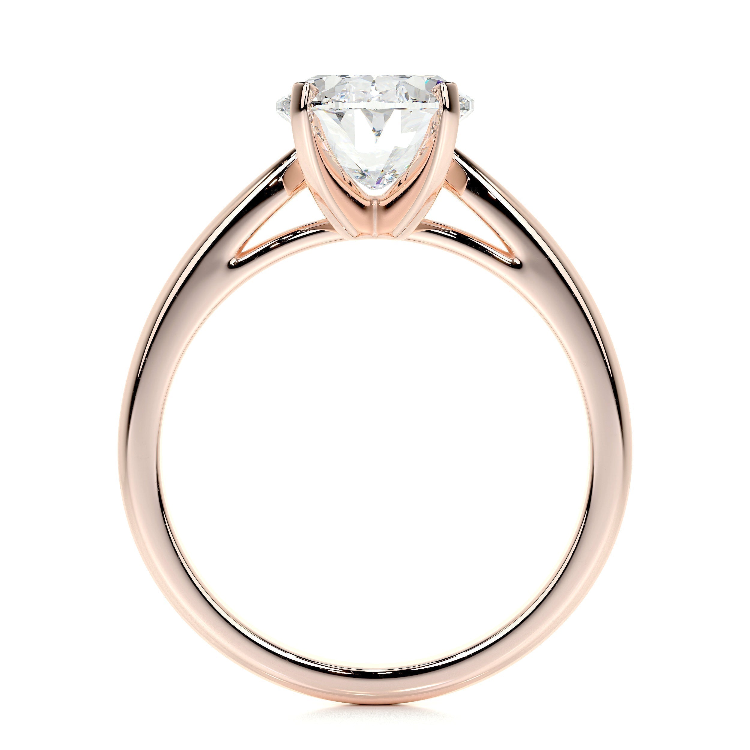 Oval Solitaire Lab Grown Diamond Engagement Ring