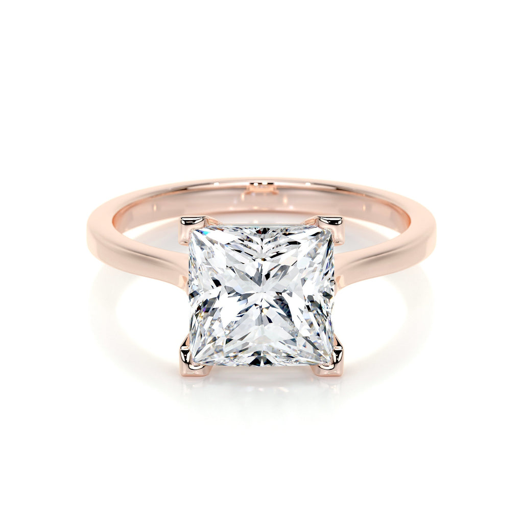Princess Solitaire Lab Grown Diamond Engagement Ring