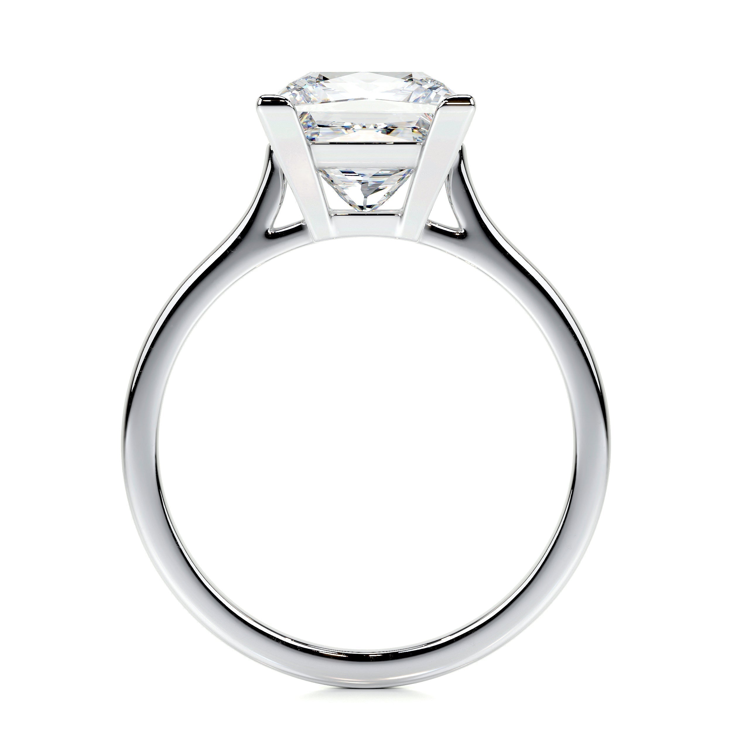 Princess Solitaire Lab Grown Diamond Engagement Ring