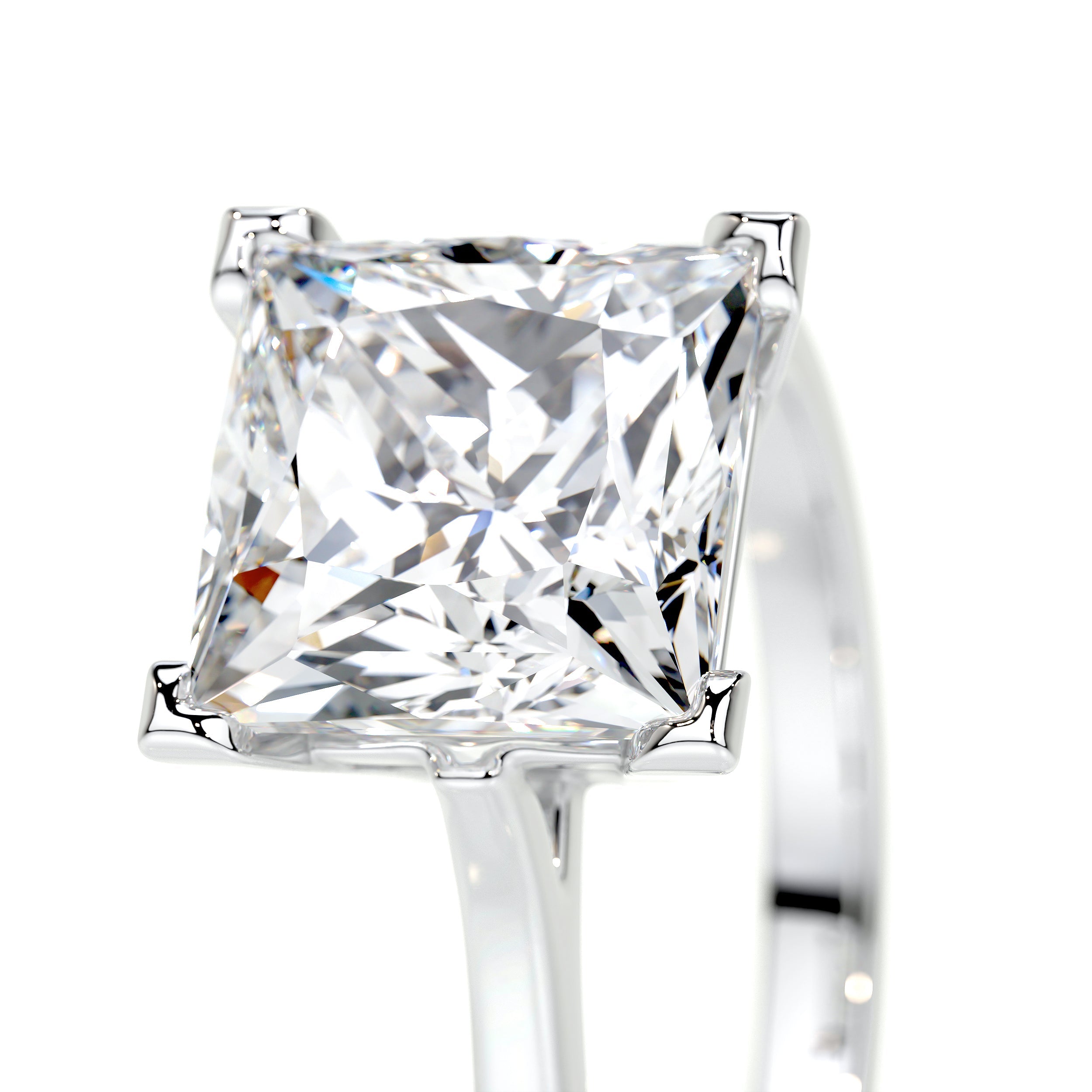 Princess Solitaire Lab Grown Diamond Engagement Ring