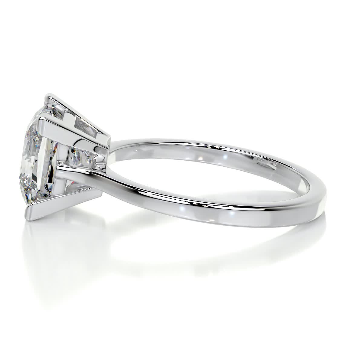 Princess Solitaire Lab Grown Diamond Engagement Ring