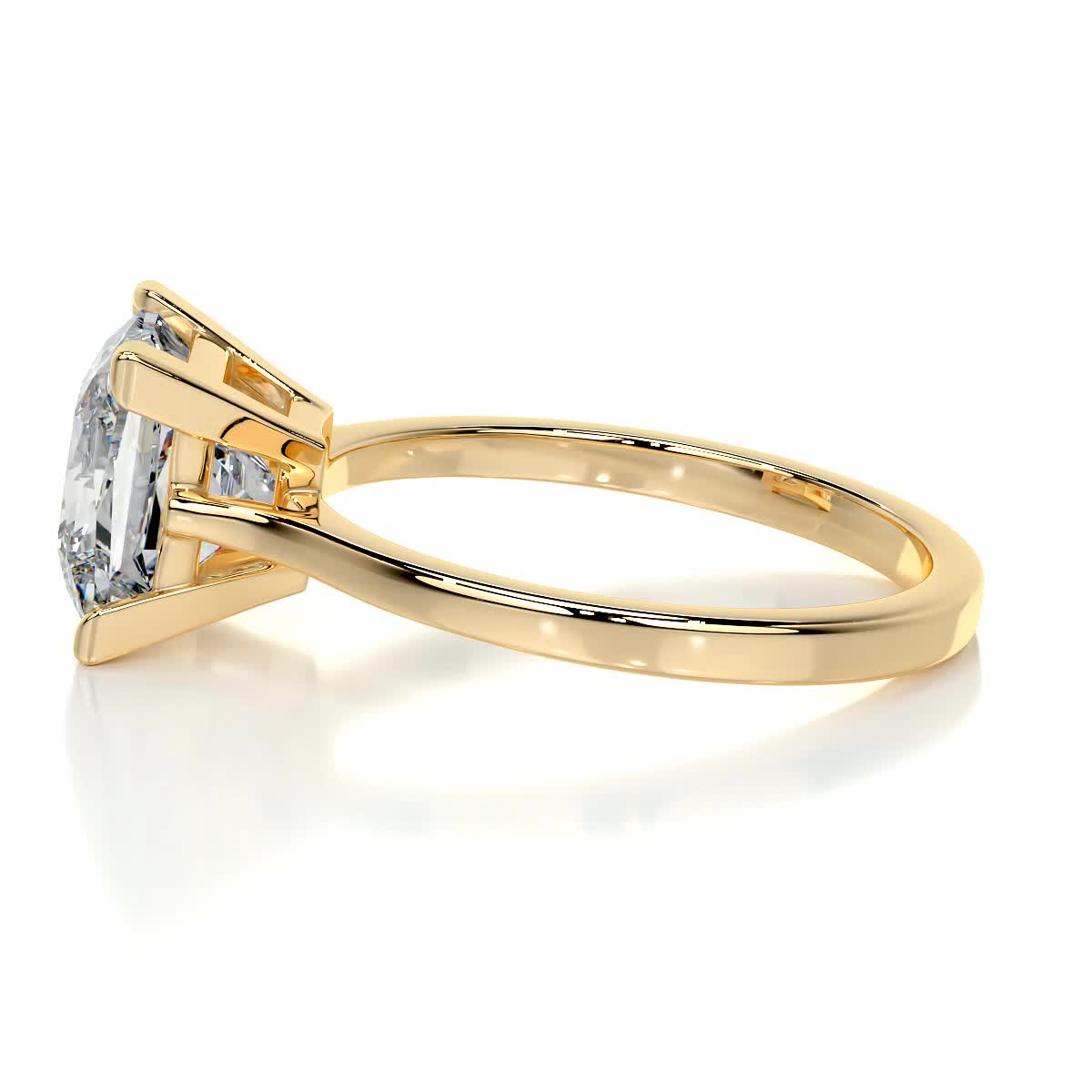 Princess Solitaire Lab Grown Diamond Engagement Ring