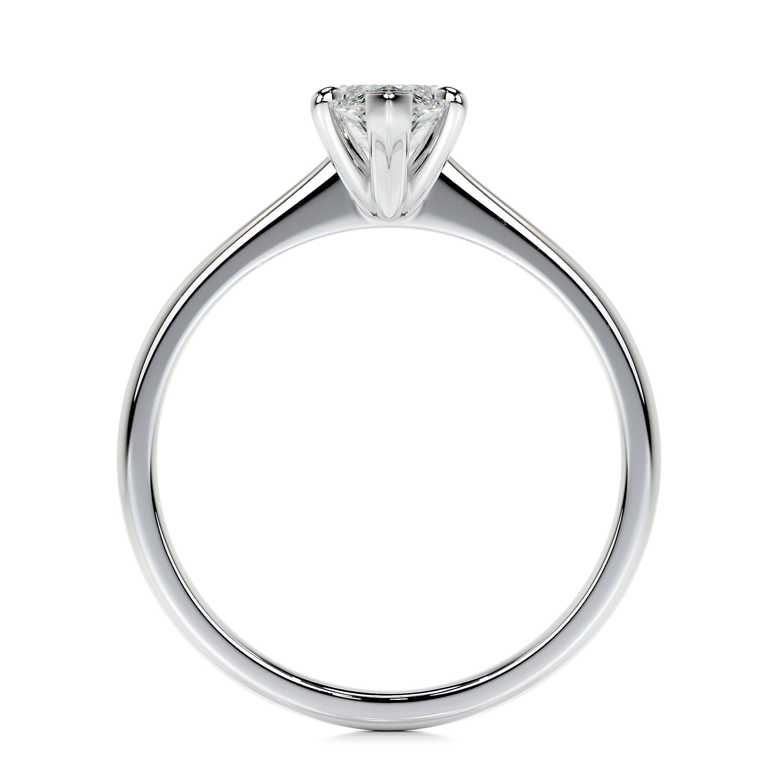 Marquise Solitaire Lab Grown Diamond Engagement Ring