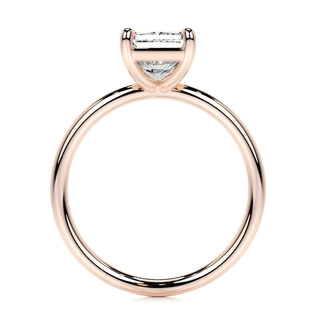 Radiant Solitaire Lab Grown Diamond Engagement Ring