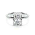 Radiant Solitaire Lab Grown Diamond Engagement Ring