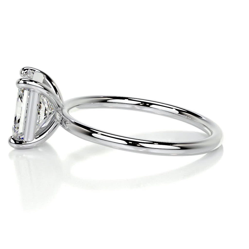 Radiant Solitaire Lab Grown Diamond Engagement Ring
