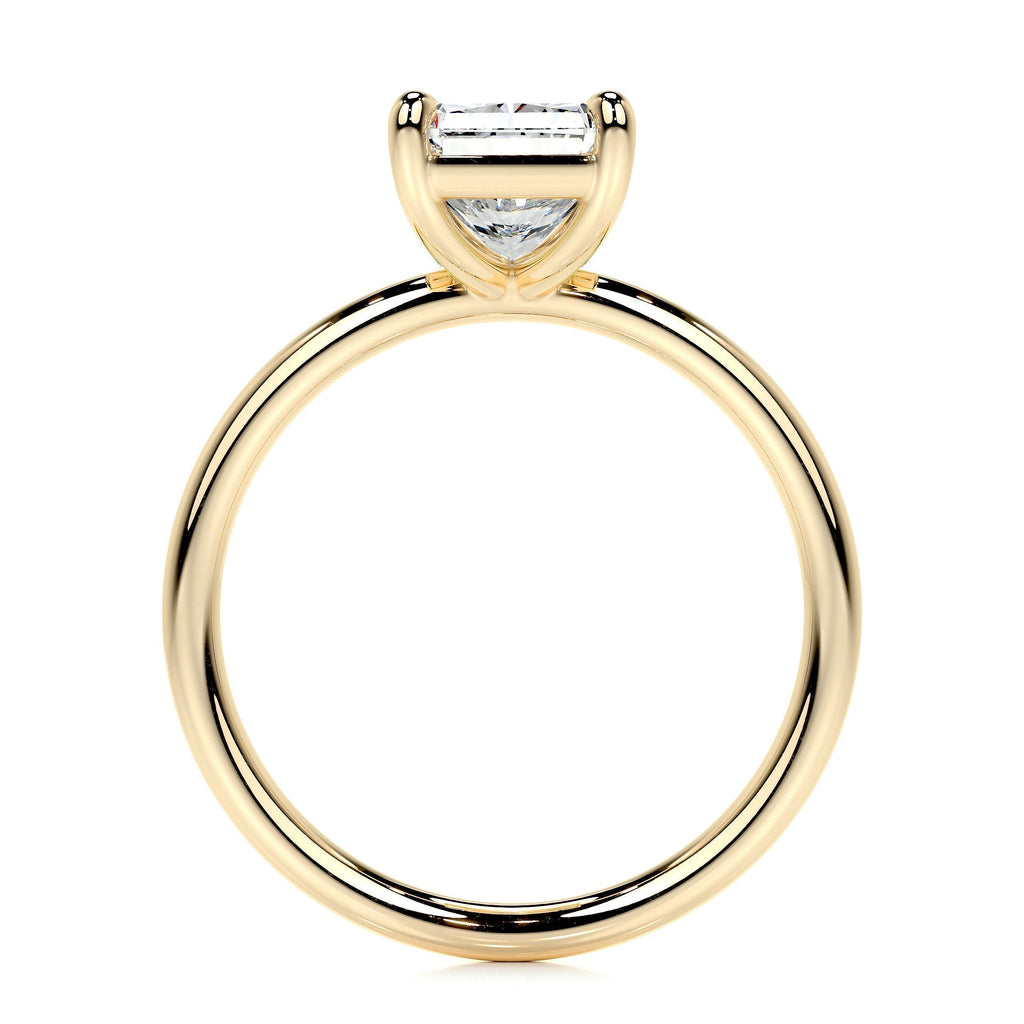 Radiant Solitaire Lab Grown Diamond Engagement Ring