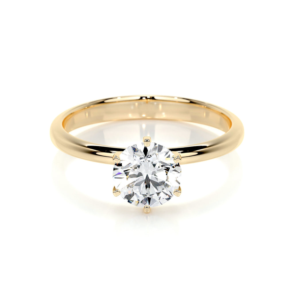 Marquise Solitaire Lab Grown Diamond Engagement Ring