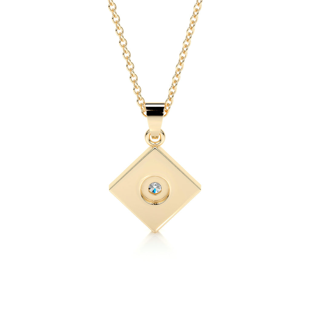 0.25 CT Round Lab Grown Diamond Necklace
