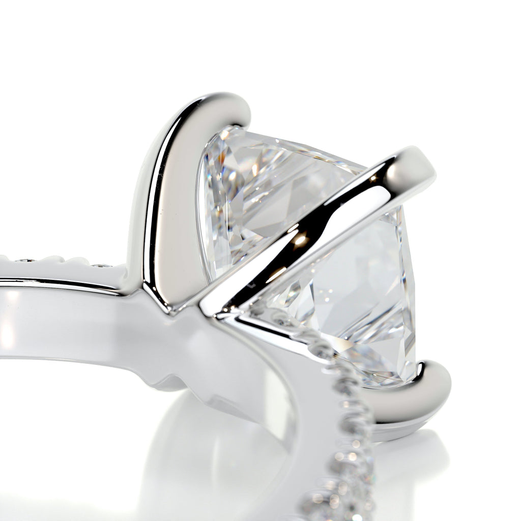 Princess Pave Lab Grown Diamond Engagement Ring
