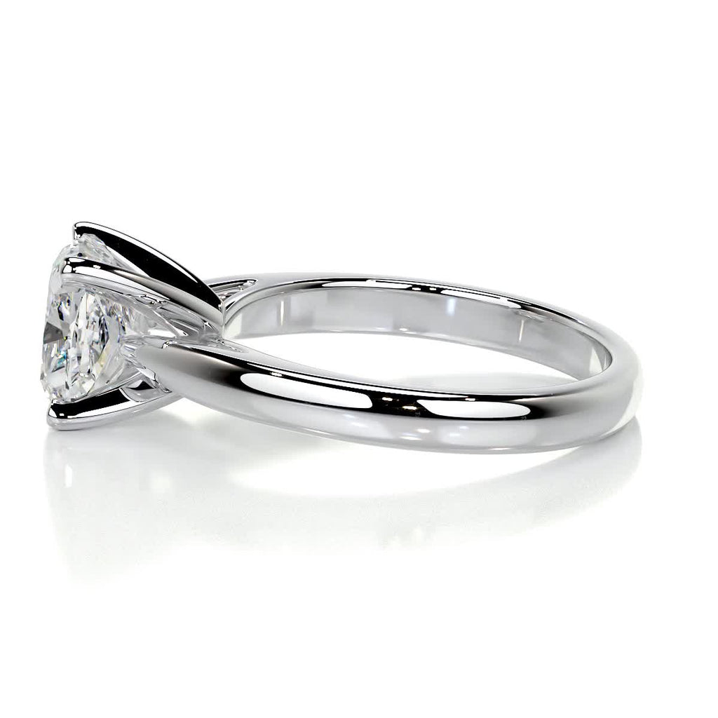 Cushion Solitaire Lab Grown Diamond Engagement Ring