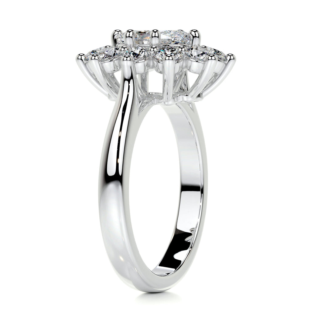 Oval Halo Lab Grown Diamond Engagement Ring