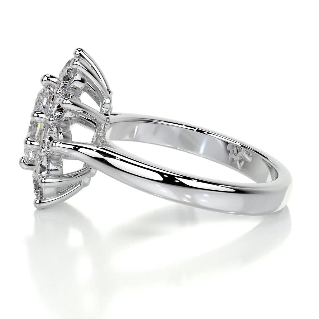 Oval Halo Lab Grown Diamond Engagement Ring