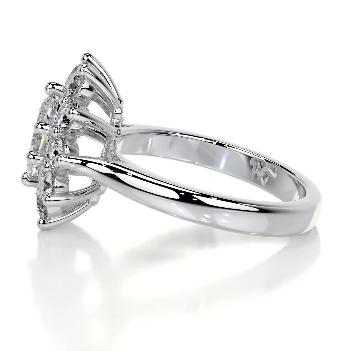 Oval Halo Lab Grown Diamond Engagement Ring