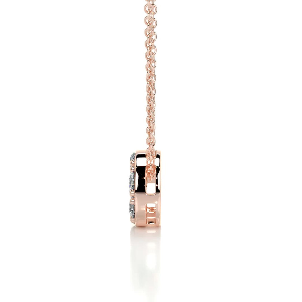 0.50 TCW Round Lab Grown Diamond Necklace