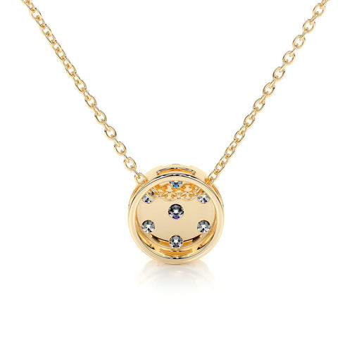 0.50 TCW Round Lab Grown Diamond Necklace