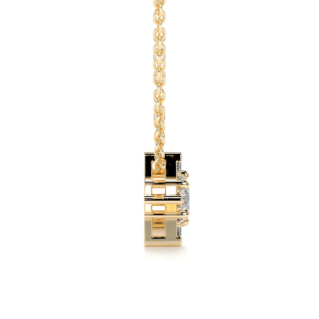 0.25 CT Round Lab Grown Diamond Necklace