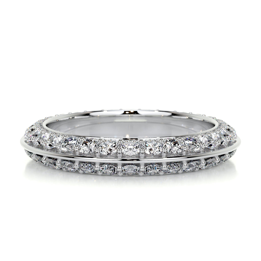 0.5 CT Round Full Eternity Lab Grown Diamond Wedding Band
