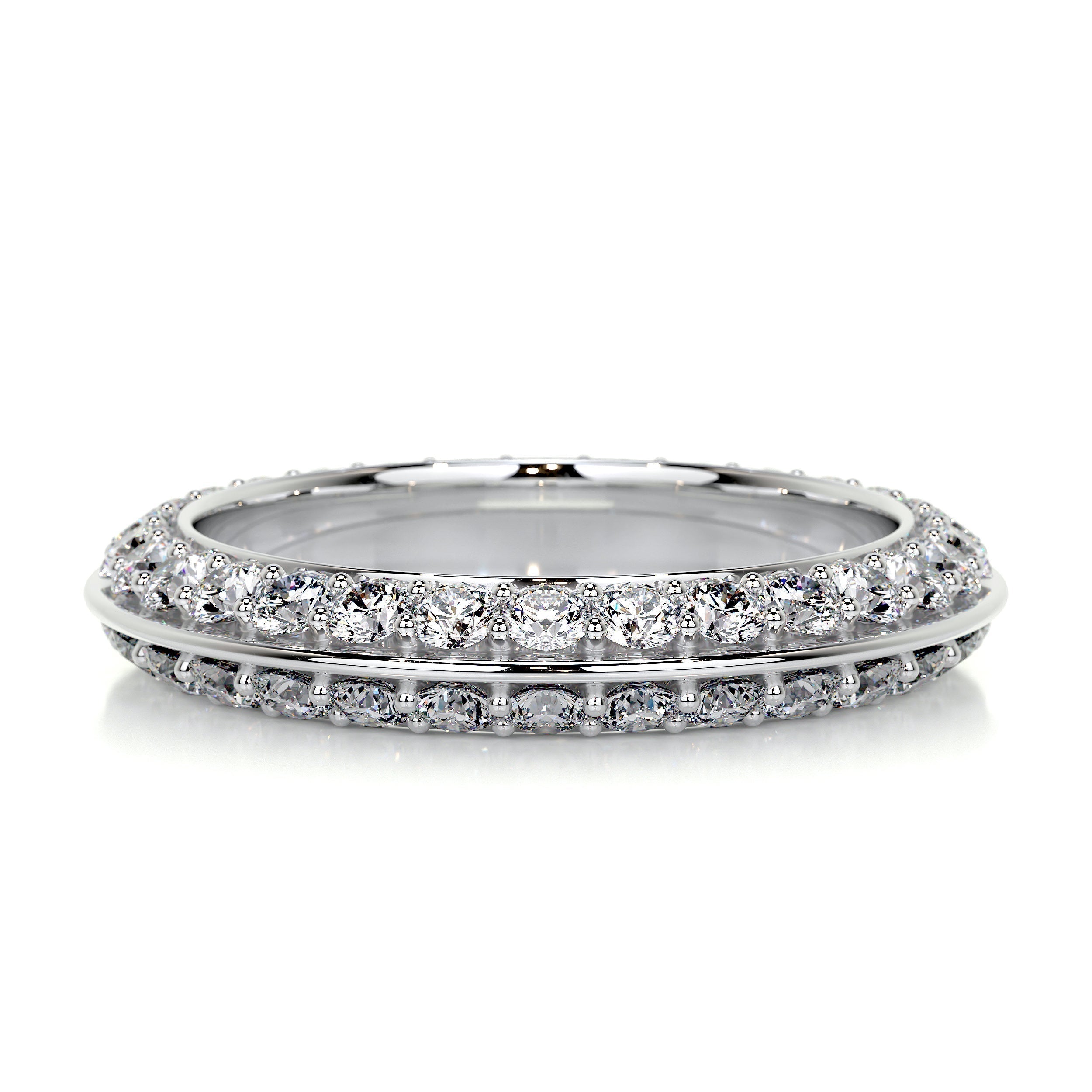 0.5 CT Round Full Eternity Lab Grown Diamond Wedding Band