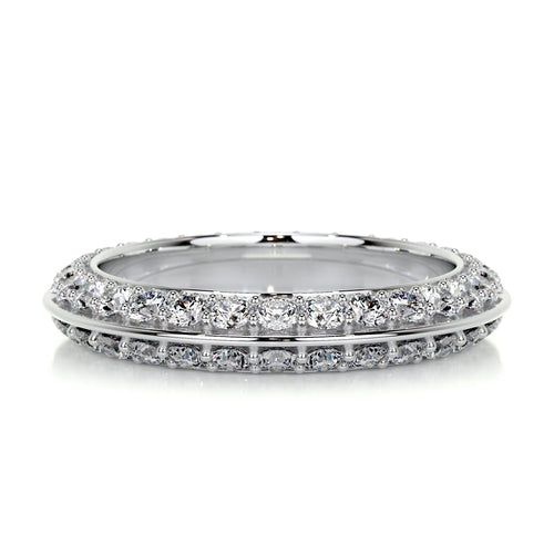 0.5 CT Round Full Eternity Lab Grown Diamond Wedding Band