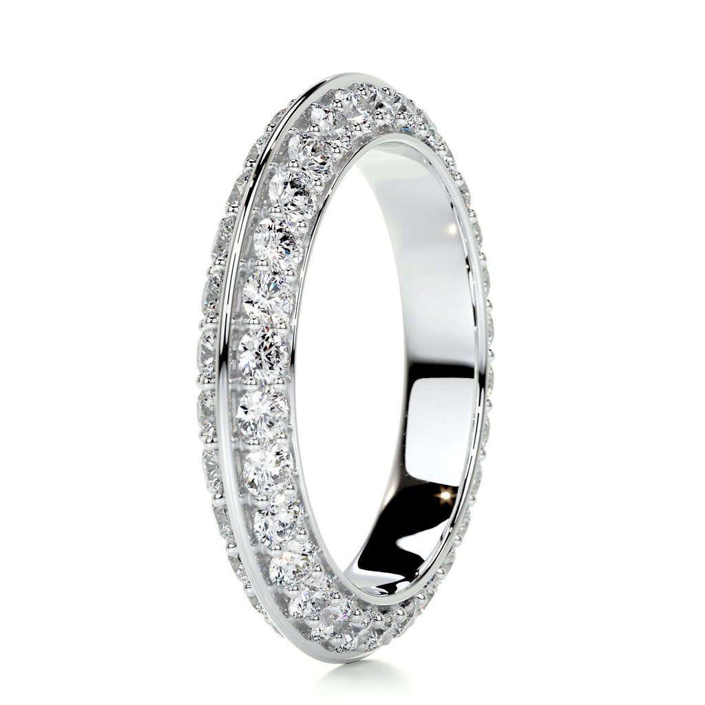 0.5 CT Round Full Eternity Lab Grown Diamond Wedding Band