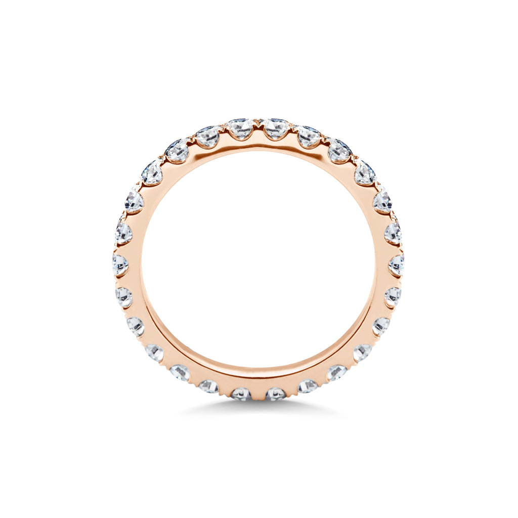 1.15 CT Round Full Eternity Lab Grown Diamond Wedding Band