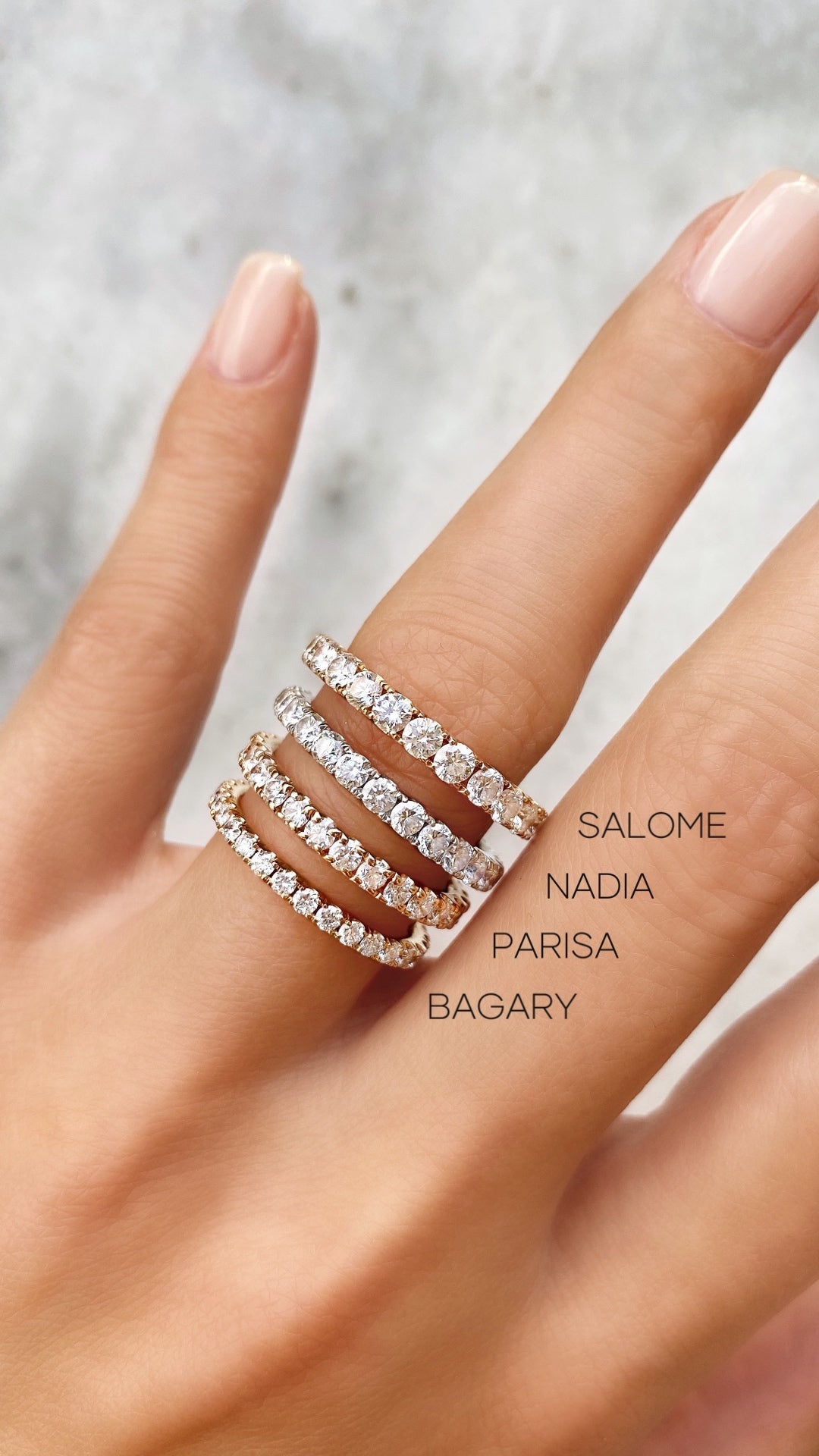 1.5 CT Round Full Eternity Lab Grown Diamond Wedding Band