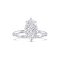 Marquise Solitaire Lab Grown Diamond Engagement Ring